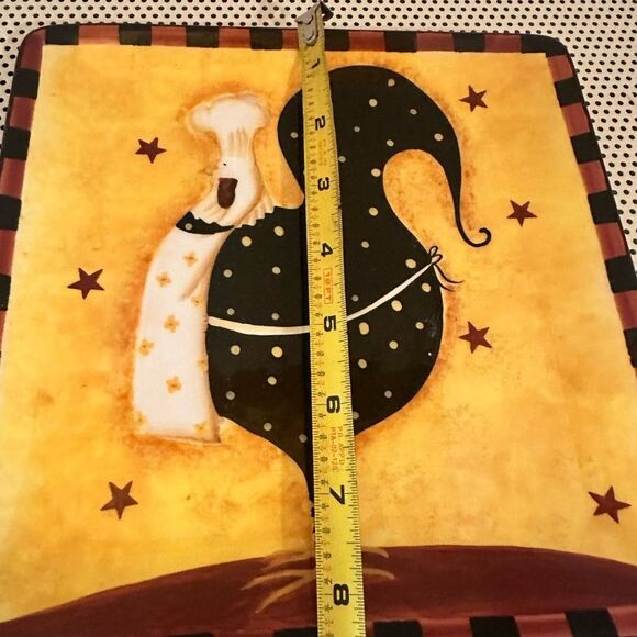 Chef Rooster Decorative Plate - Picture 3 of 3